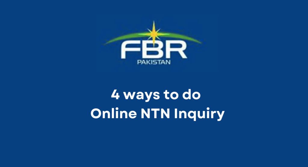 NTN Verification Online FBR